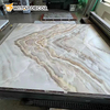 Flexible Wall Panel 3D UV Marble Sheet PVC Wall Panel
