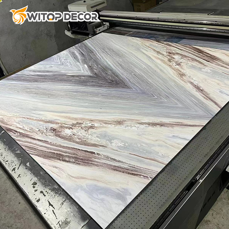 Faux Marble PVC Plastic UV Marble Sheet for Wall Decoration