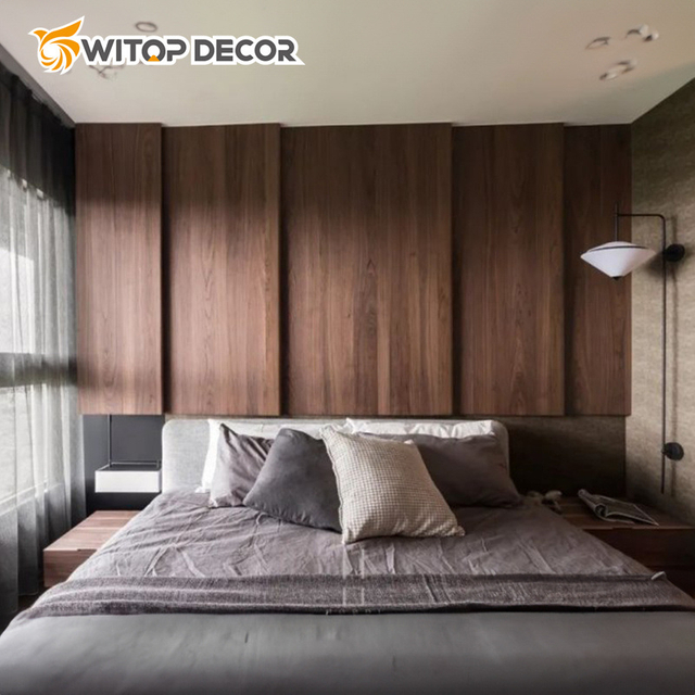 Witop WPC Cheap Price Hollow PVC Wall Panel Interior Decoration Wood 3D Wall Panels Design Indoor Interior