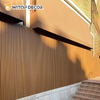 WPC Wall Cladding and Co-Extrusion Wall Cladding Brushed Flute Wall Cladding