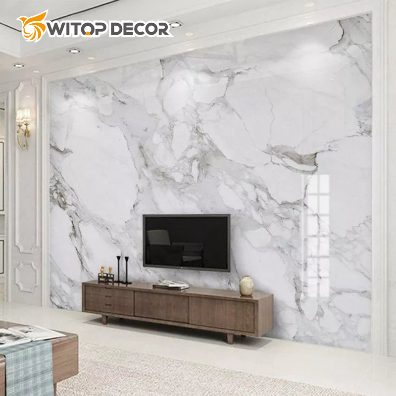 High Glossy UV Marble PVC Sheet for Walls