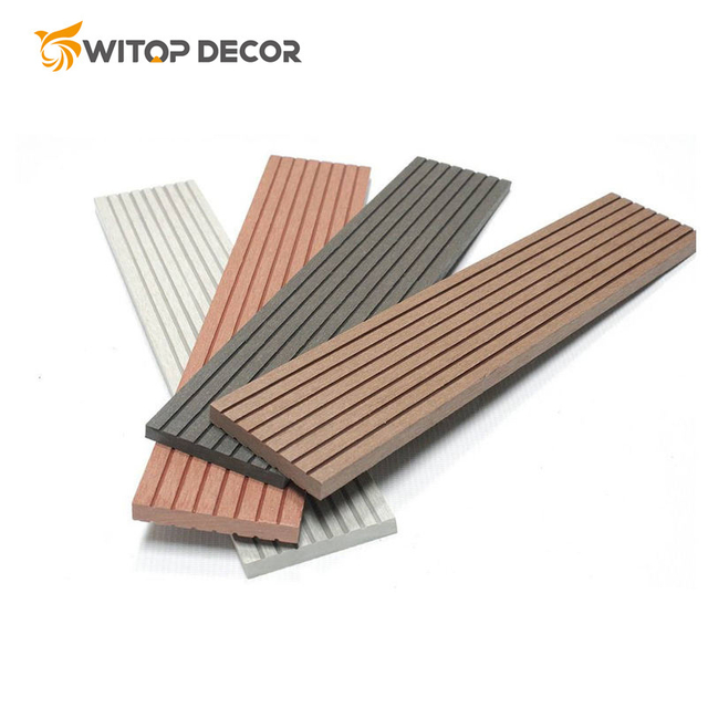 Waterproof and Fireproof Outdoor Composite WPC Decking Floor for Garden