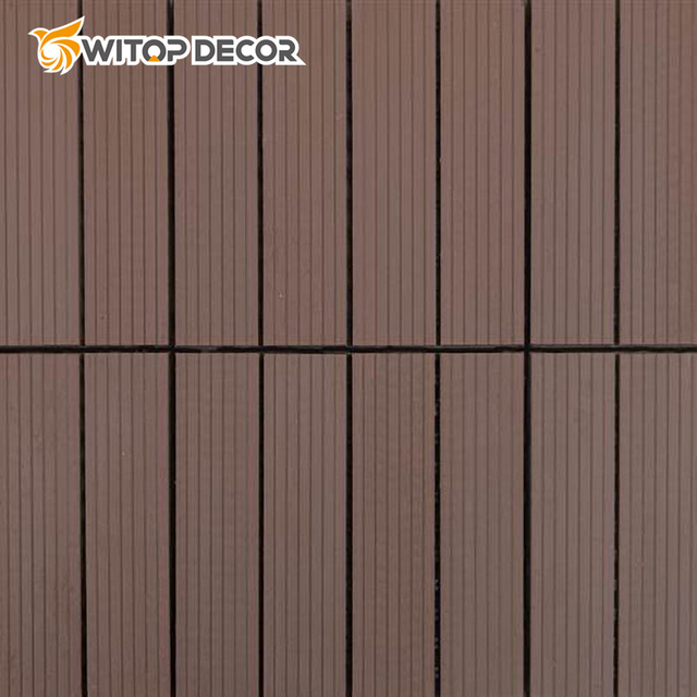 Swimming Pool Wood Flooring Outdoor WPC Decking Exterior 25X140