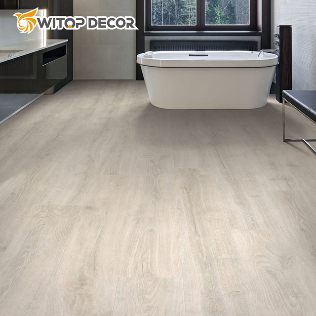 Interior Waterproof Fireproof Stone Plastic Vinyl Plank Floor Tile Click Spc Floor