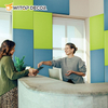9mm Hexagon Polyester Sound Acoustic Wall Panels Soundproof with Selfadhesive
