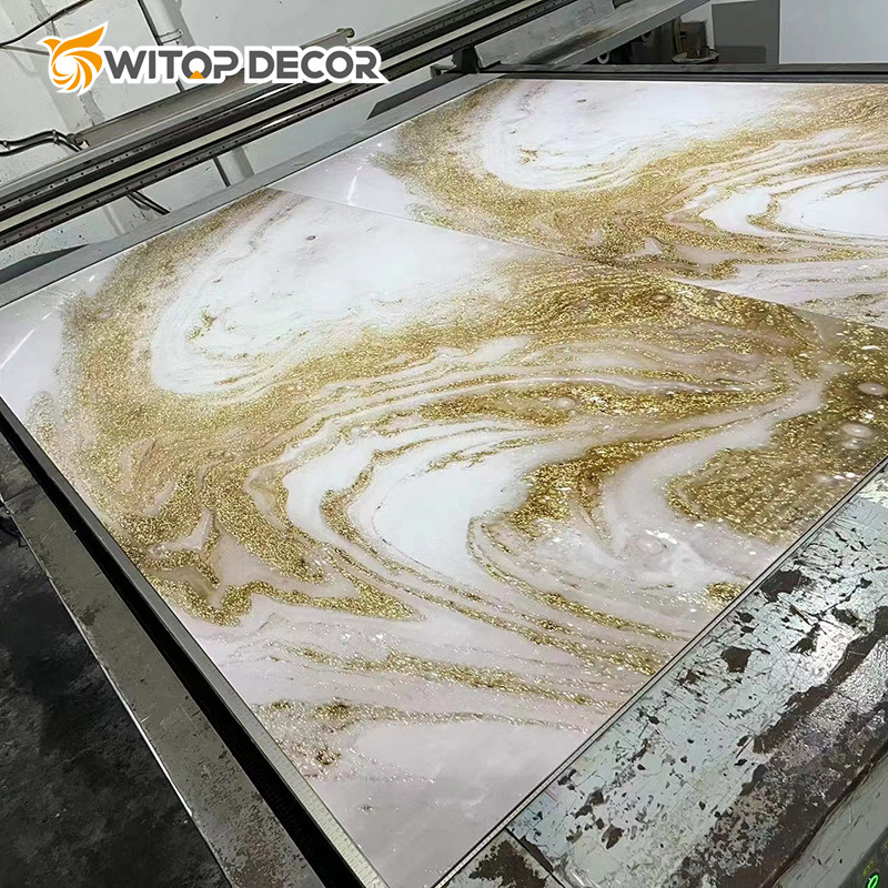 High Density PVC Foam Board UV Coating Marble Sheet PVC Foam Sheet