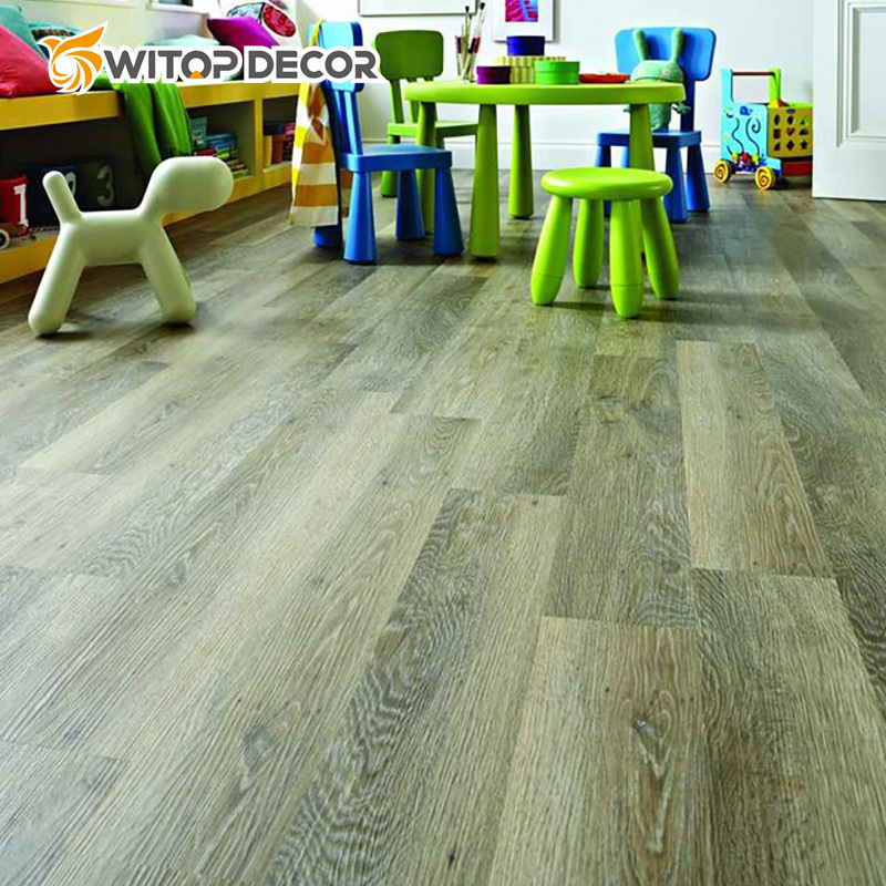 Factory Direct Selling Lvt Flooring Vinyl Plank Herringbone Dark Grey Vinyl Flooring