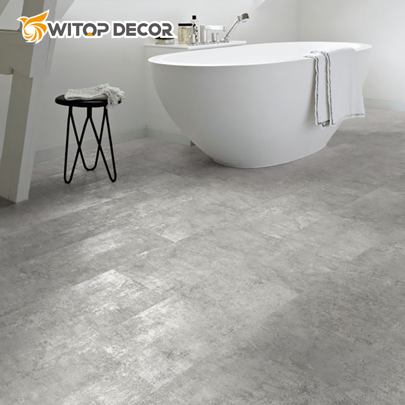 Factory Direct Selling Lvt Flooring Vinyl Plank Herringbone Dark Grey Vinyl Flooring