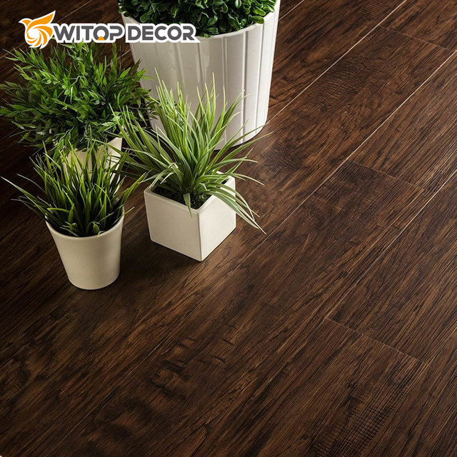 Waterproof Wooden Design Click Spc Lvt PVC Plastic Vinyl Flooring