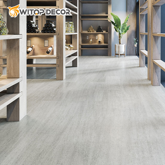 Waterproof Flexible 2mm Draback Luxury Vinyl Tile Lvt Lantai Vinyl PVC Flooring