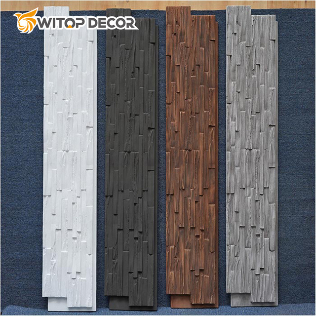 Wholesale Interior Decorative Polyurethane PU Wall Panels Stone