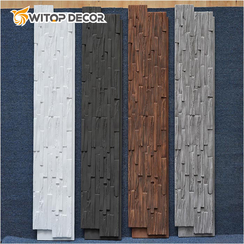Wholesale Interior Decorative Polyurethane PU Wall Panels Stone