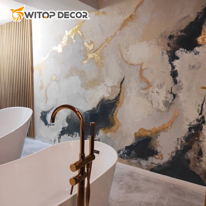 Interior Cladding Bending Wall Panel PVC Panel UV Marble Sheet 3D Print UV Wall Panel