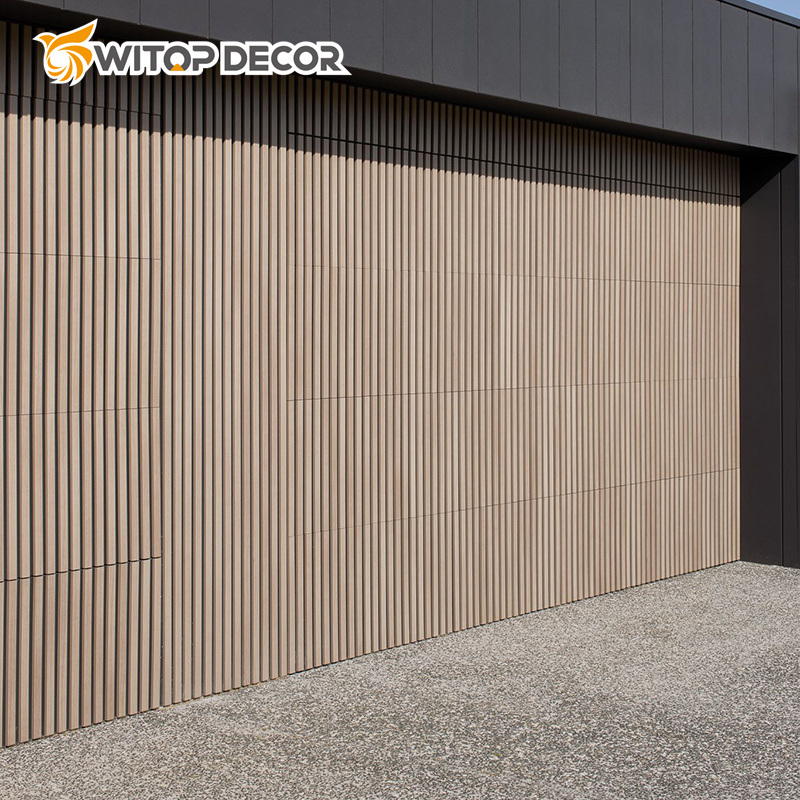 Exterior Co-Extrusion Salted WPC Wall Cladding Waterproof Wood Plastic Composite WPC Wall Panels