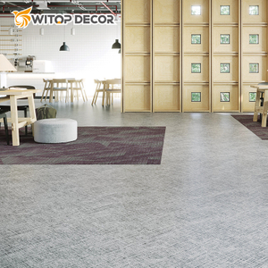 Office Vinyl PVC Peel and Stick Self Adhesive Floor Carpet Tiles Sticker