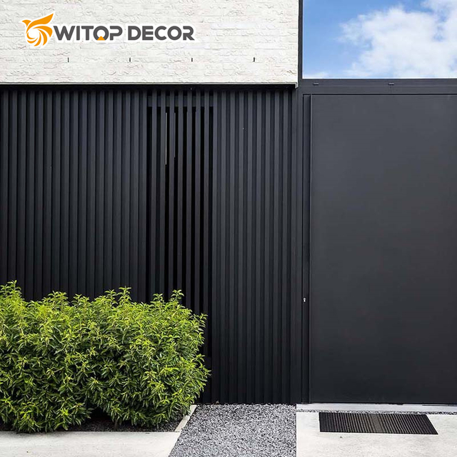 PVC WPC Wall Cladding Panel for Home Decor Moisture Proof Building Material PVC WPC Wall Panel