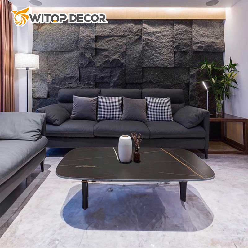 Light Weight Waterproof PU Faux Stone for Restaurant Hotel Decor