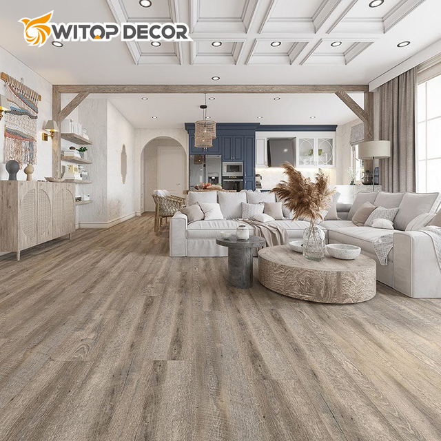 Easy Install Flooring Spc Click Plank Vinyl Flooring