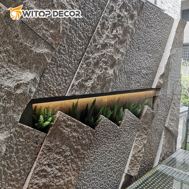 DIY Lightweight Big Size Beige Cream Grey Black Wall Thin Slate Stone Flexible Panel Facade Veneer