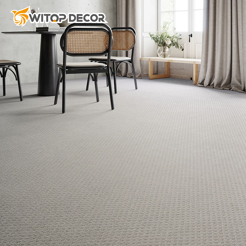 Antislip Deep Embossed Wood Design Luxury Vinyl Tiles Parquet Lvt Flooring