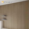 100% Polyester Acoustic Panel Slat Wood Wall Panels for Interior Wall Decor