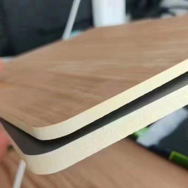 Eco-Friendly Flat Wall Panel Water-Proof WPC Form Board Wall Panel, PETG High Glossy