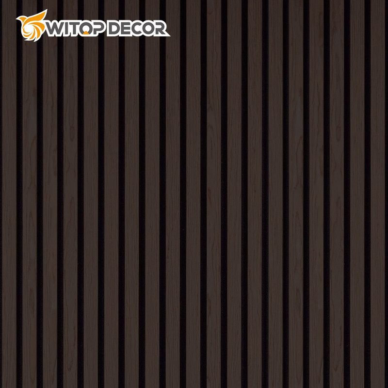 3D Soundproofing Wooden Slats Wall Covering Wood Pet Acoustic Panel