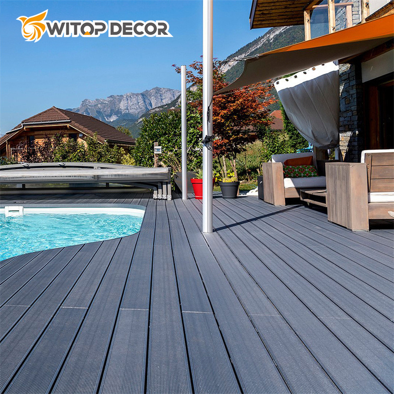 Cheap Outdoor Decking/ Plastic Wood Decking