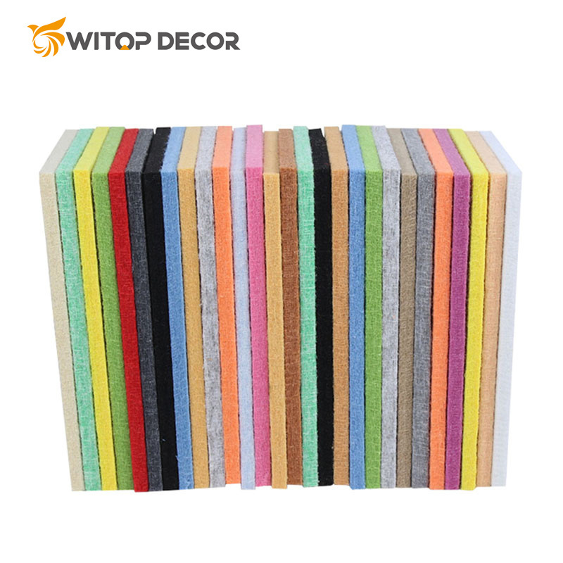 Decorative Thin Home Theater Sound Proof WPC PVC Wall Acoustic Panels