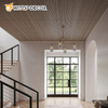 DIY 21mm Natural Walnut and Oak Acoustic Slat Wood Wall Panels for Home