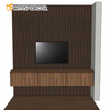 Contemporary Grey Oak Acoustic Wood Slat Panels