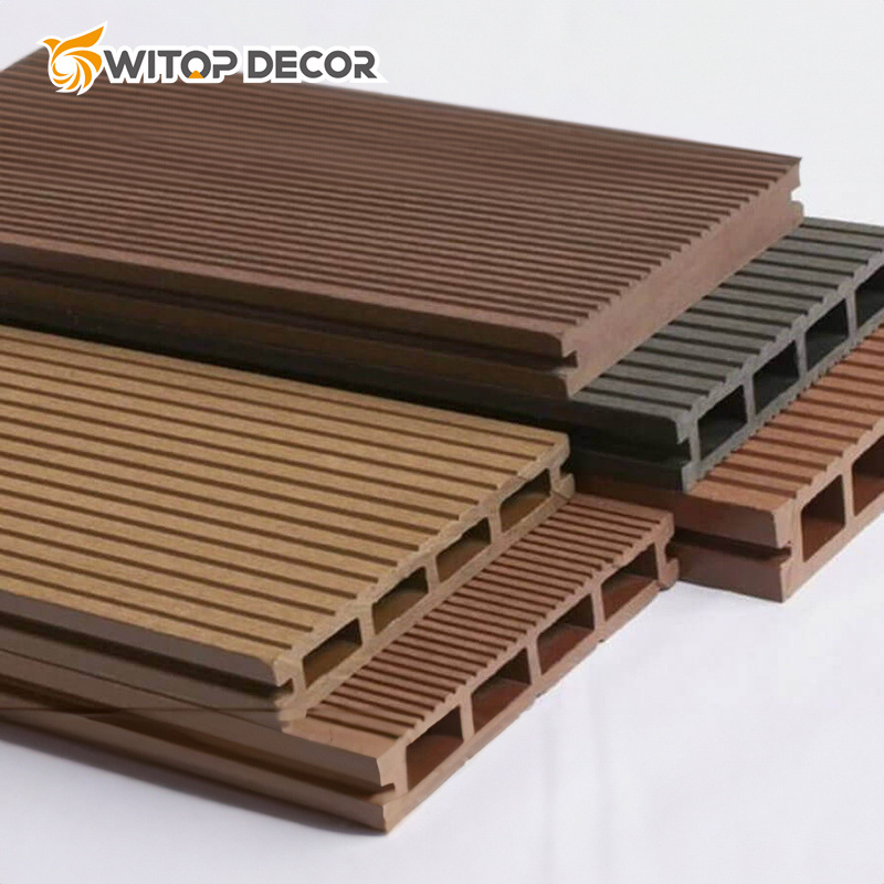 Composite Decking Co-Extrusion WPC Decking Plastic Wood Colors Outdoor Decking