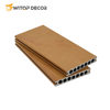Outdoor WPC Floor Decking Waves WPC Outdoor Decking Flooring