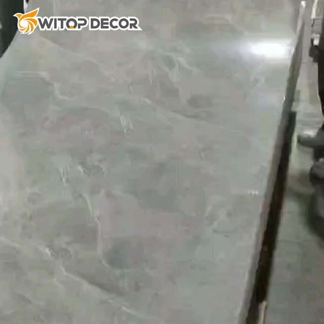 UV Board Faux PVC Marble Sheet 3mm Interior Decorative UV Marble Board