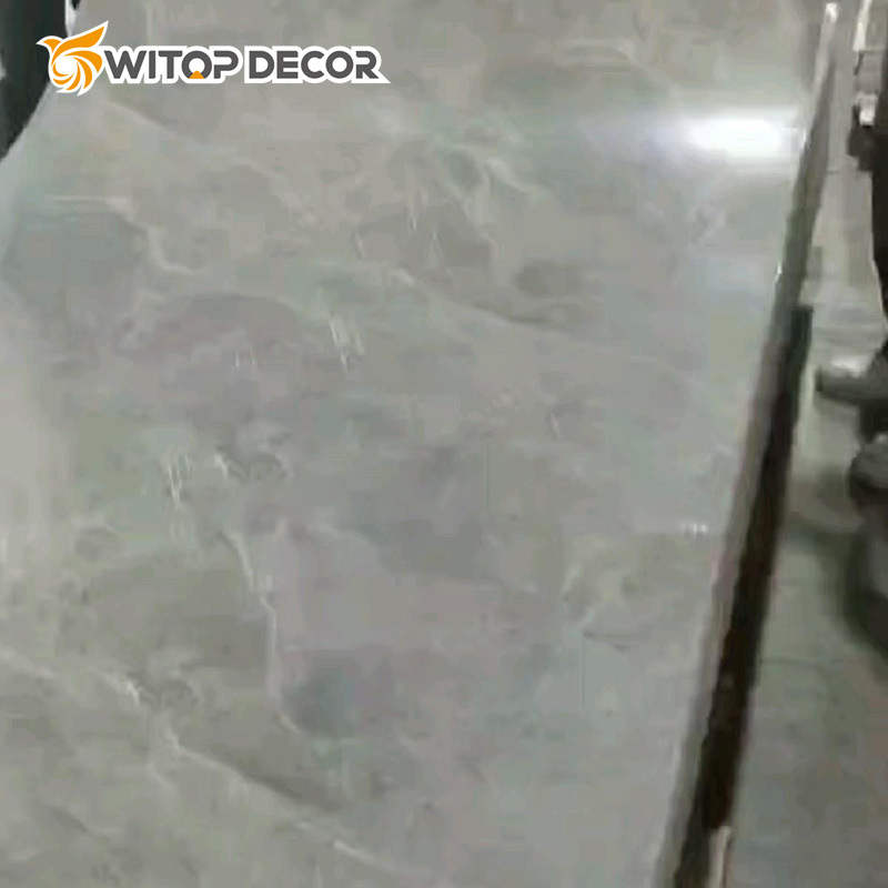 UV Board Faux PVC Marble Sheet 3mm Interior Decorative UV Marble Board