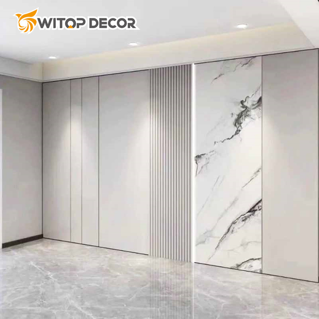 Factory Direct Sales Eco-Friendly Thin Marble Sheet PVC Wall Panel