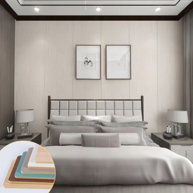 Professional Supply PVC Cladding Bamboo Charcoal Wood Veneer for Decorative