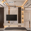 3mm High Glossy 4X8 Waterproof UV Kitchen Panel PVC Marble Grain Sheet