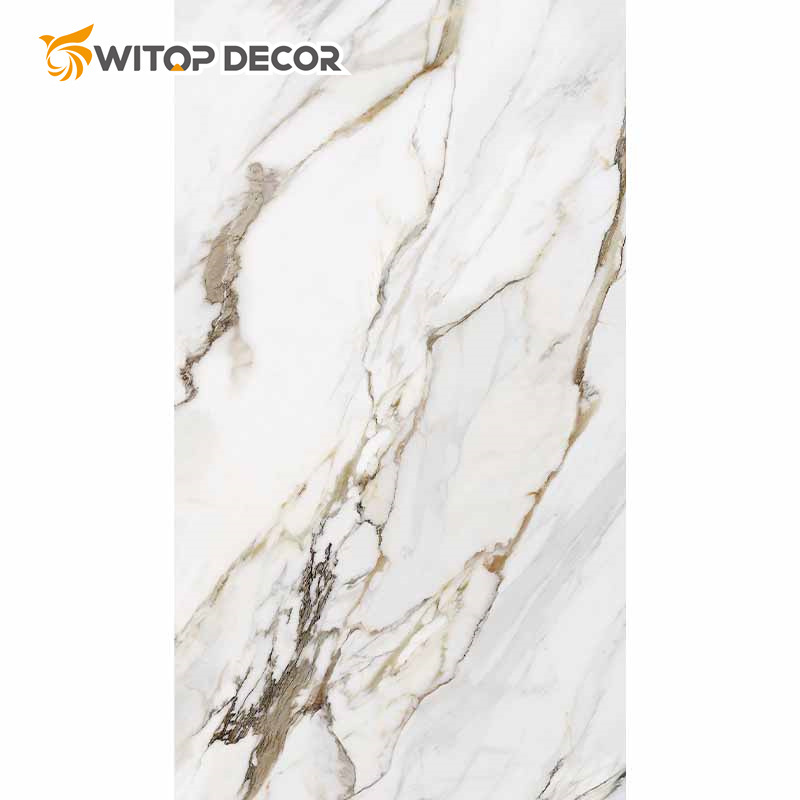 3mm High Glossy Marble Patterned Scratch Resistant Board PVC UV Sheet