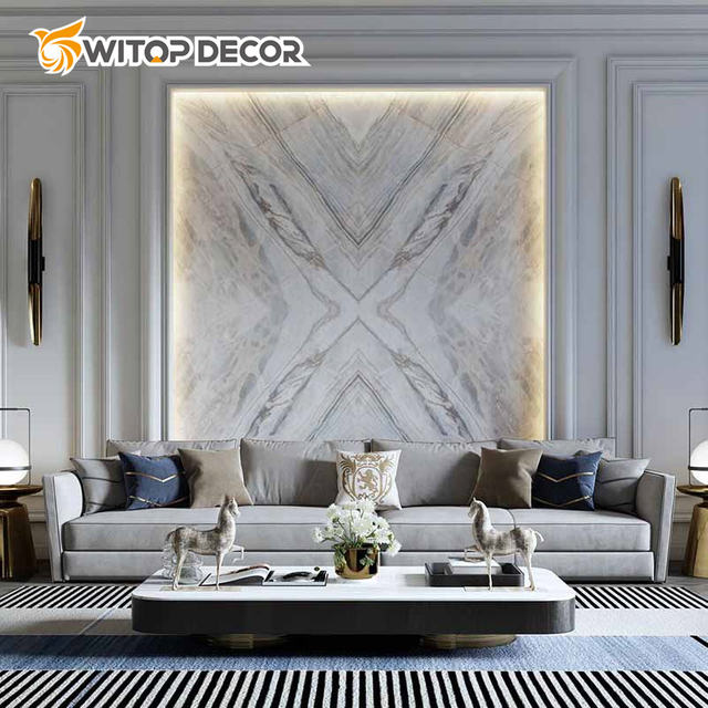 Indoor Decorate UV Marble Sheet PVC Sheet Wall Board