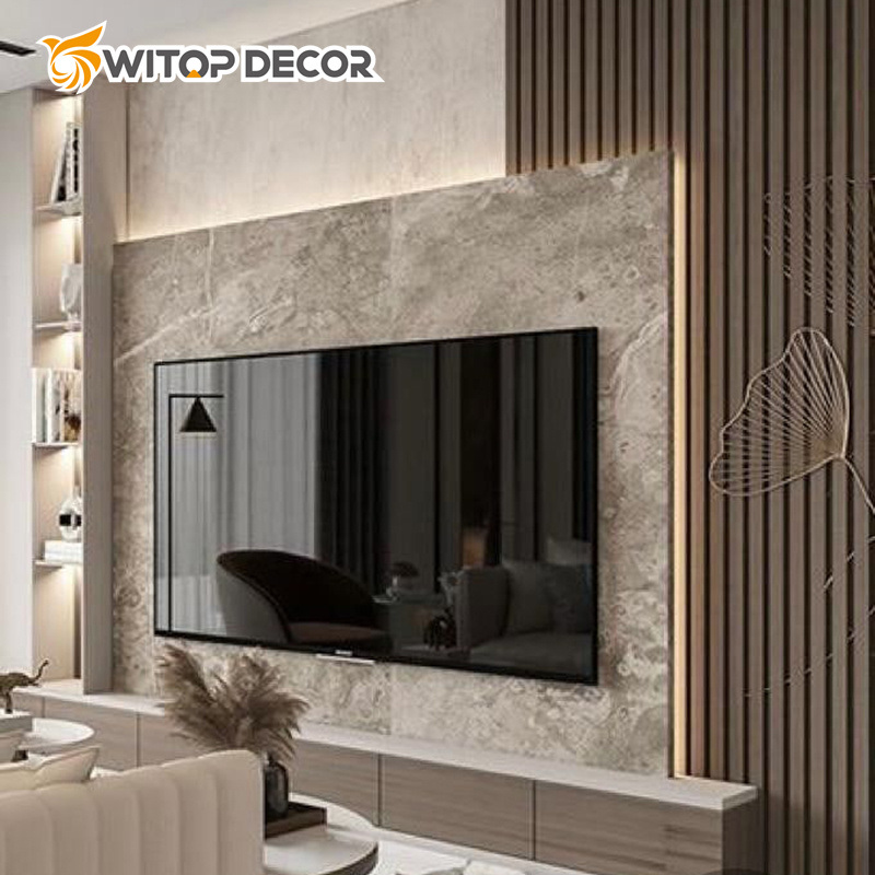 PVC Marble Board Sheet UV High Glossy Wall Panel for Decorative Background