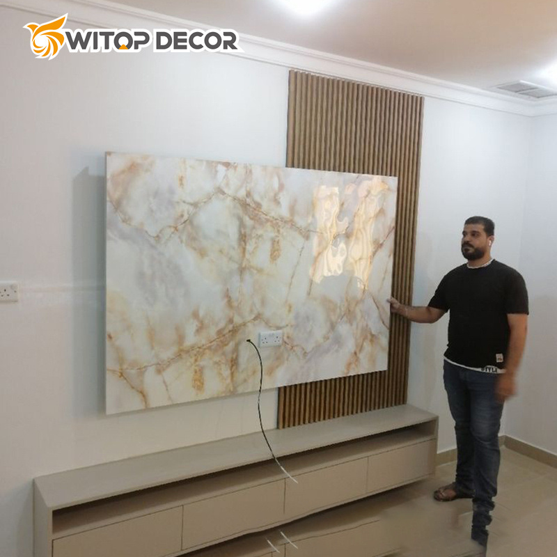 Cheap Marble Alternatives PVC Marble Sheet Manufacture