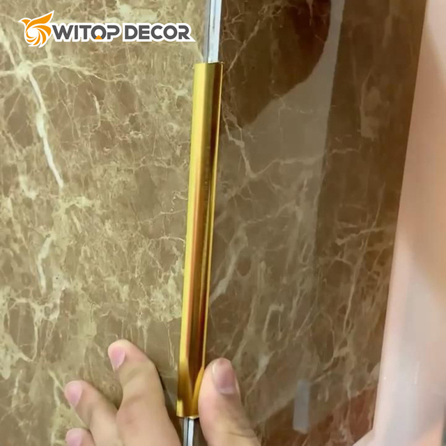PVC Panel Marble Sheet UV Wall Panels Marble Pattern PVC Sheet