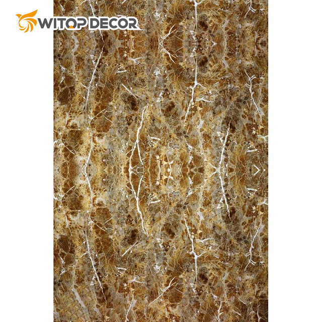 3D High Glossy Different Patterned Marble Fancy UV Marble Sheet