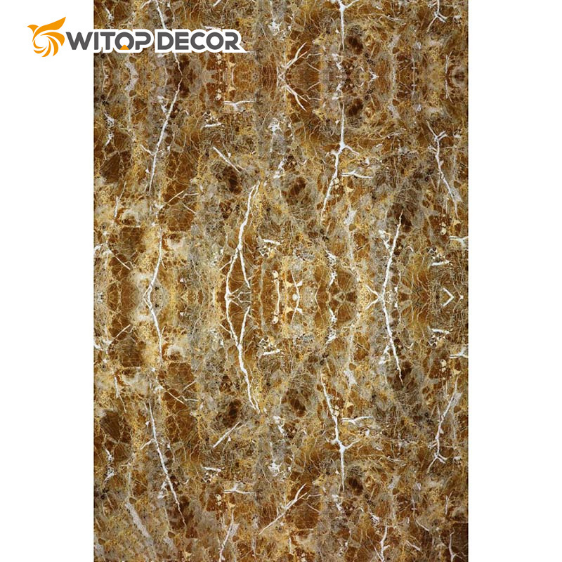 3D High Glossy Different Patterned Marble Fancy UV Marble Sheet