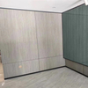 Bamboo Charcoal Wood Veneer Metallic Wall Panel Breathe Green Bamboo Charcoal Fiber
