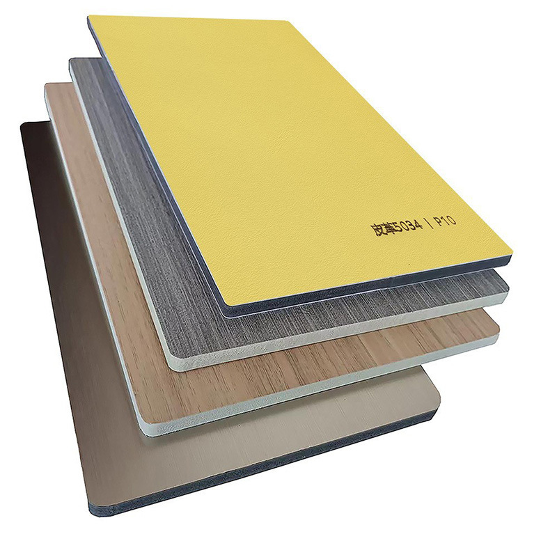 New Design Decorative Materials PVC Foam Board 1220X2800mm Wooden Veneer Wall Panel