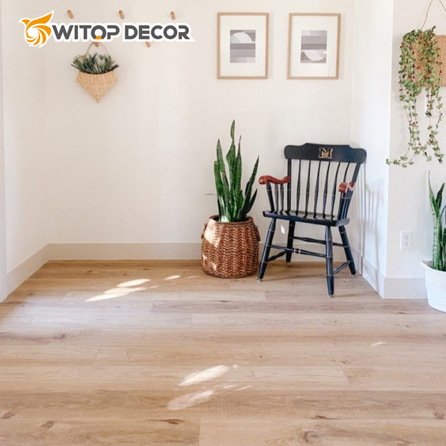 Oak Design 100% Waterproof Click Rigid Core Vinyl Plank Spc Flooring/Plastic Flooring