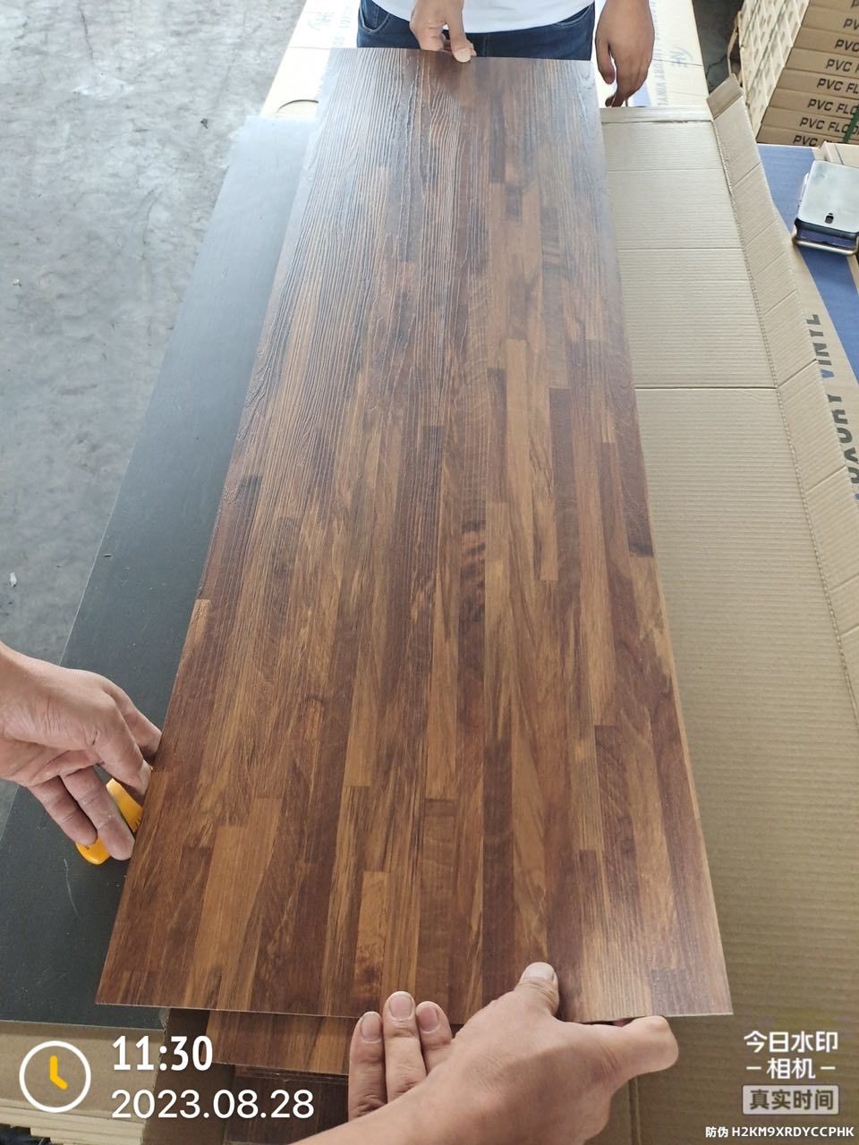 Fire and Moisture-Proof Lvt Floor for Indoor