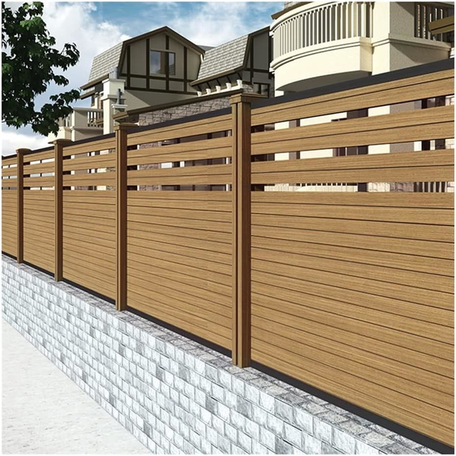 Durable Weather-Resistant DIY Fence Fire Proof WPC Hot Sale WPC High Quality Fence